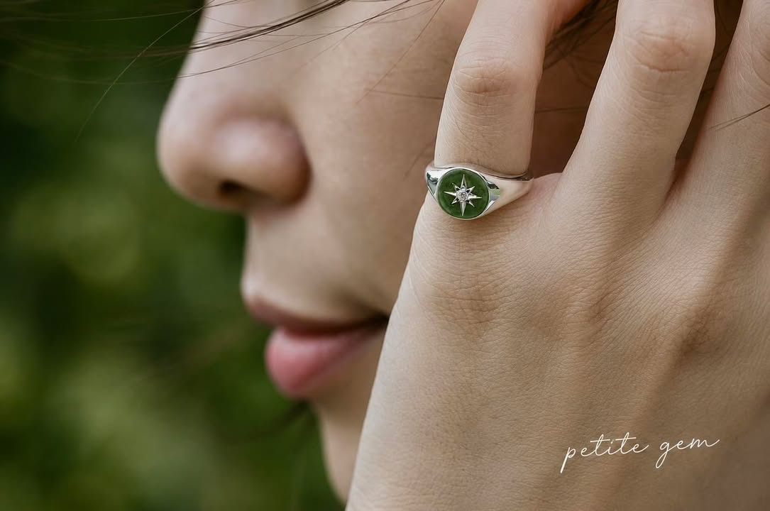 Nhẫn signet ngôi sao phương Bắc