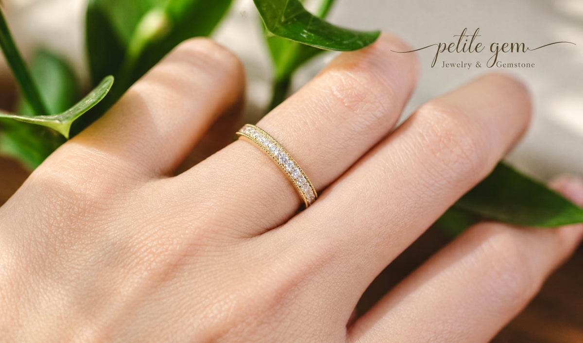 Karin – Nhẫn cưới moissanite
