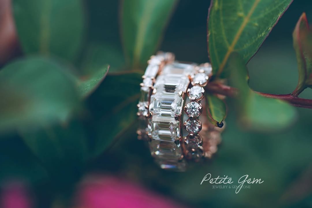 Khói – bộ trang sức moissanite