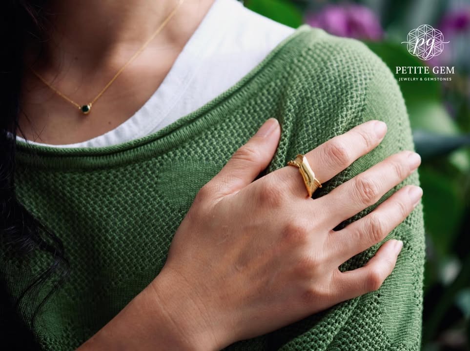 Vân Lụa – nhẫn đúc thủ công