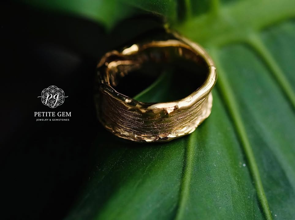 Vân Lụa – nhẫn đúc thủ công