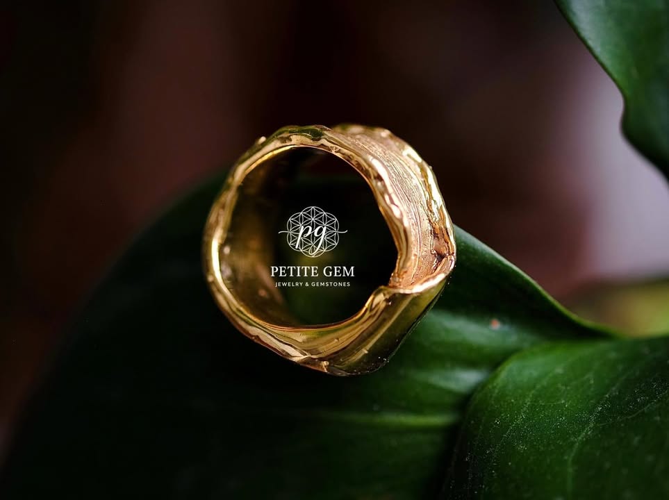 Vân Lụa – nhẫn đúc thủ công