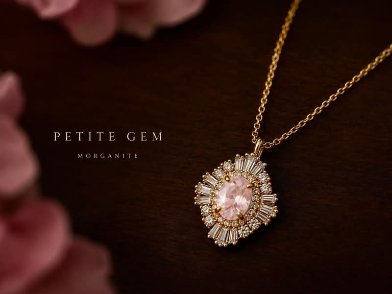 Mặt dây chuyền Morganite
