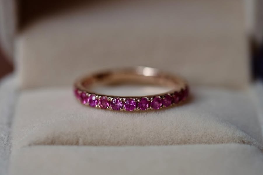Nhẫn Ruby Hồng