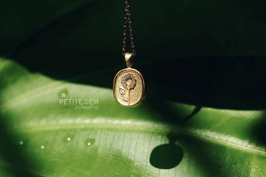 mặt dây hoa hướng dương