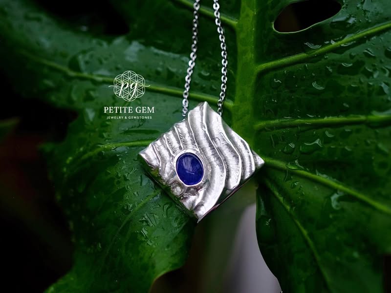 Dây chuyền bạc đá Tanzanite